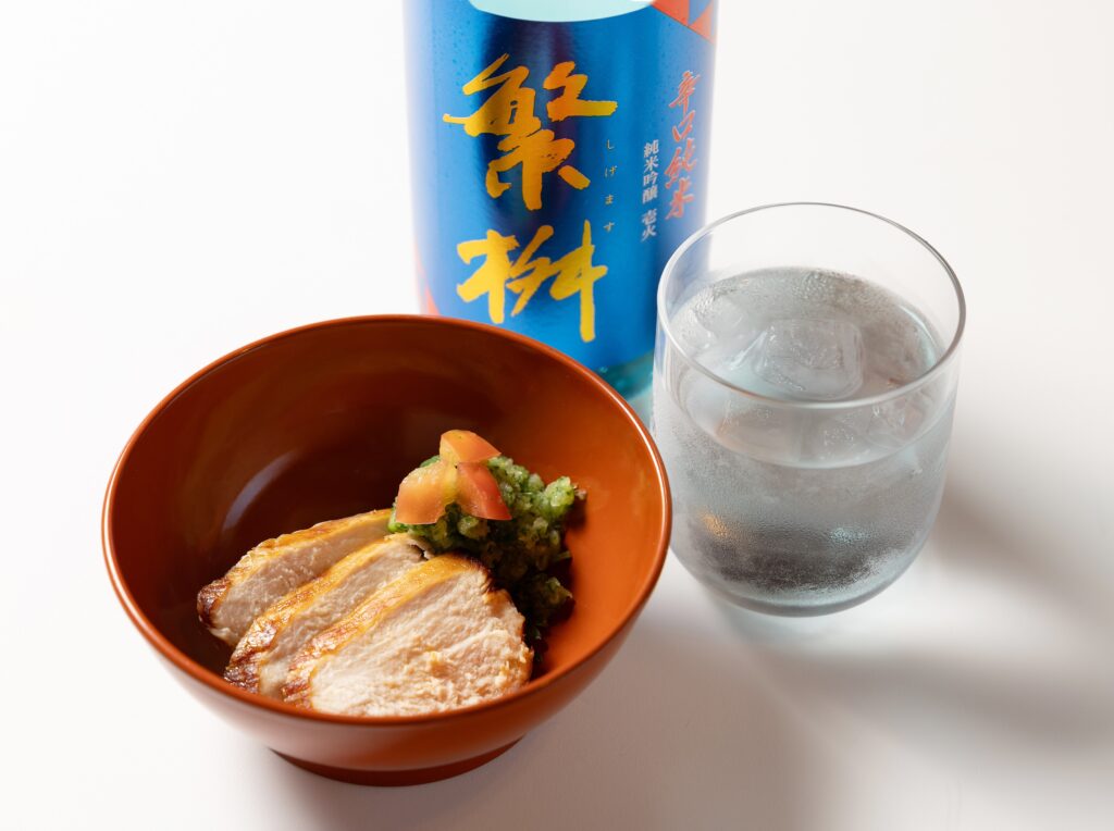揚げ鶏　胡瓜のクーリー